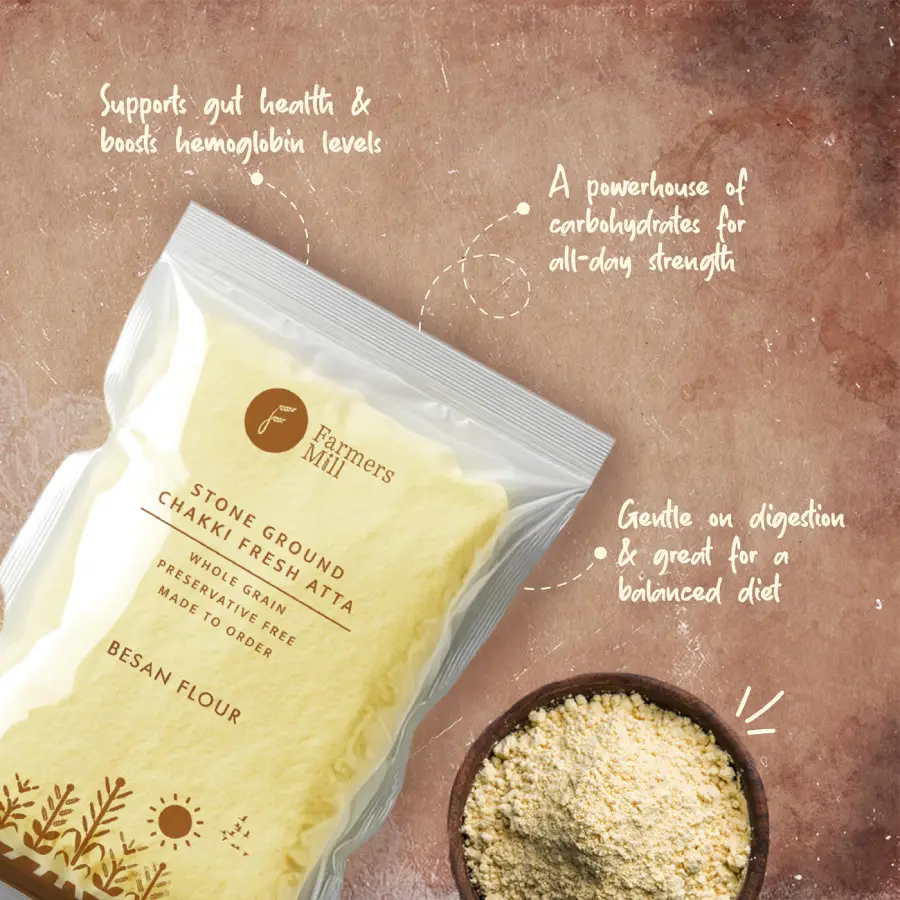 Freshly Milled Besan - Image 3