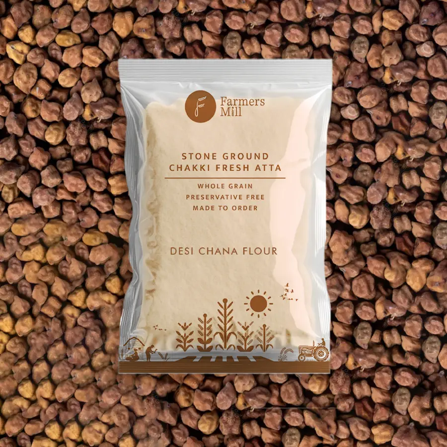 Freshly Milled Desi Chana Atta - Image 2
