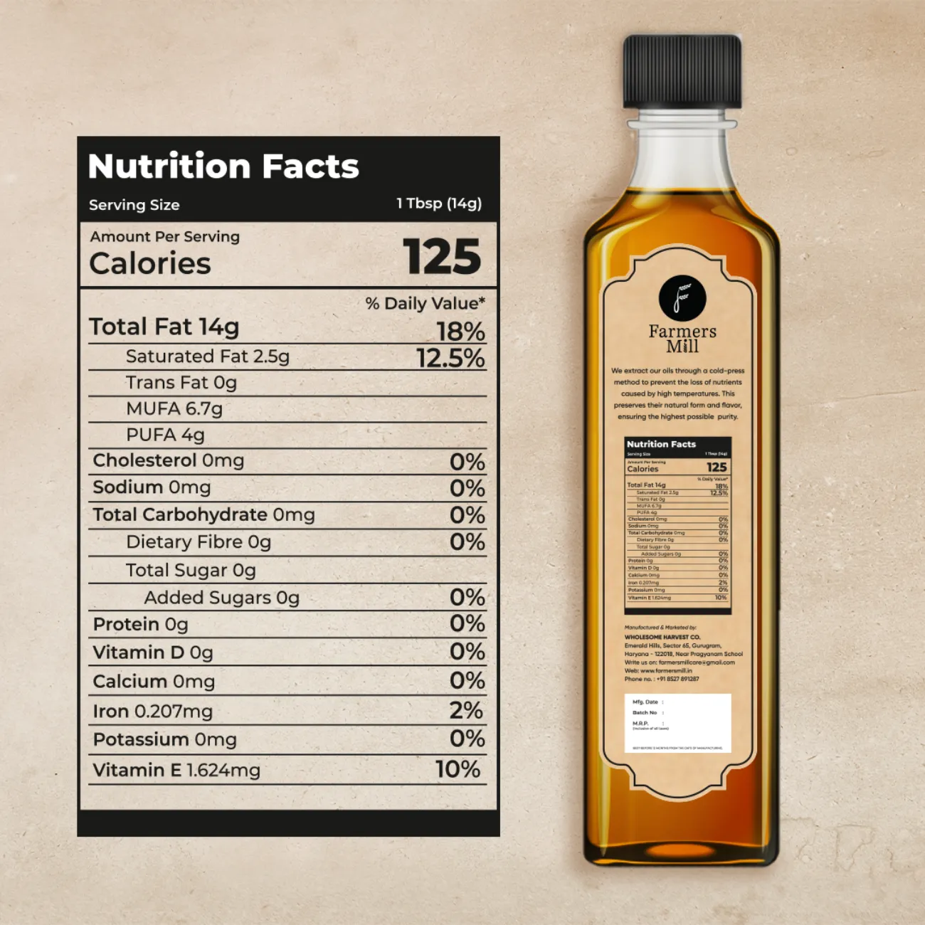 Groundnut Oil, Wood-Pressed, Unrefined - Image 4